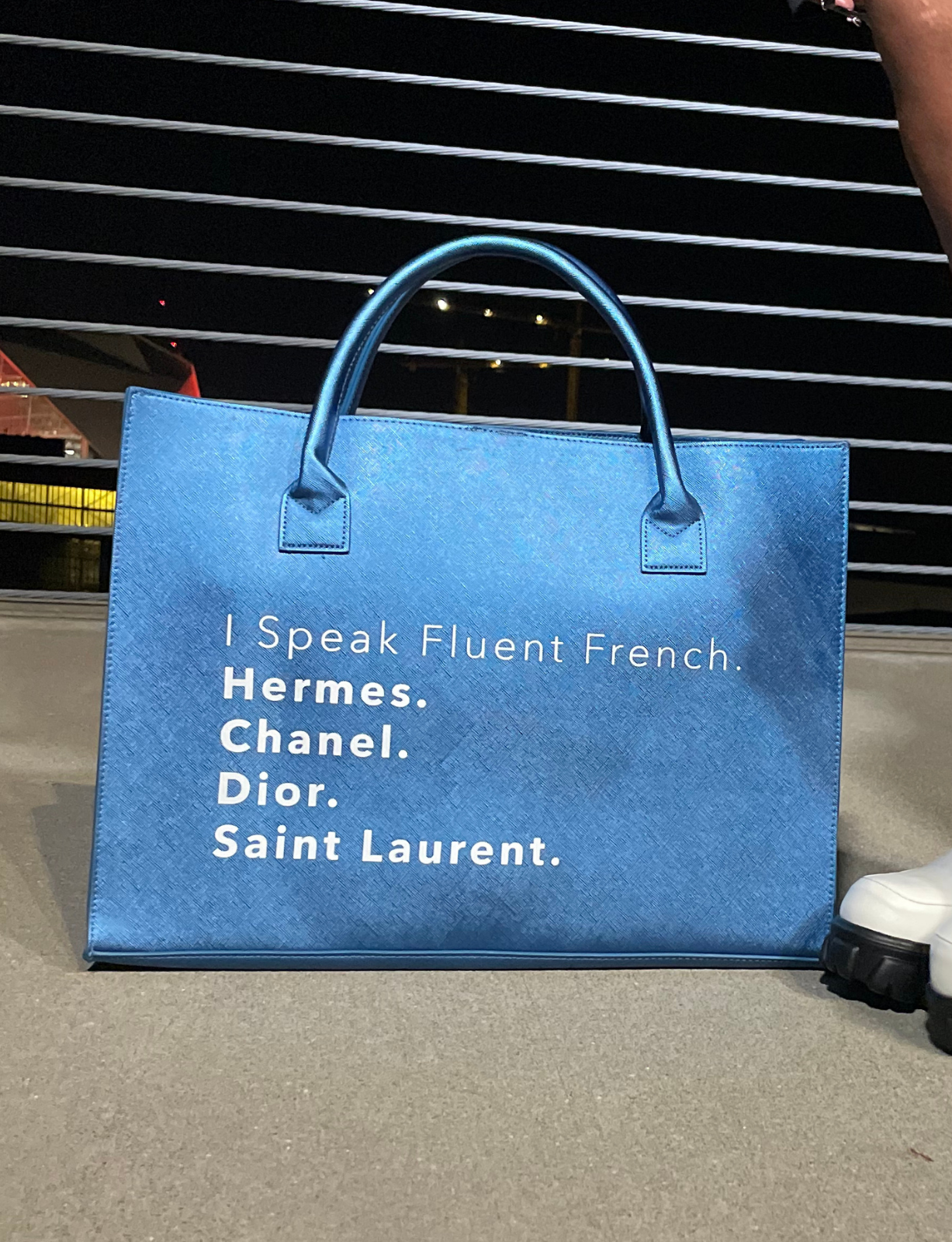 KH Tote - Electric Blue