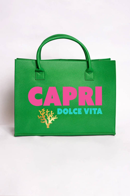 KH TOTE - Capri Dolce Vita (Kiwi Green)