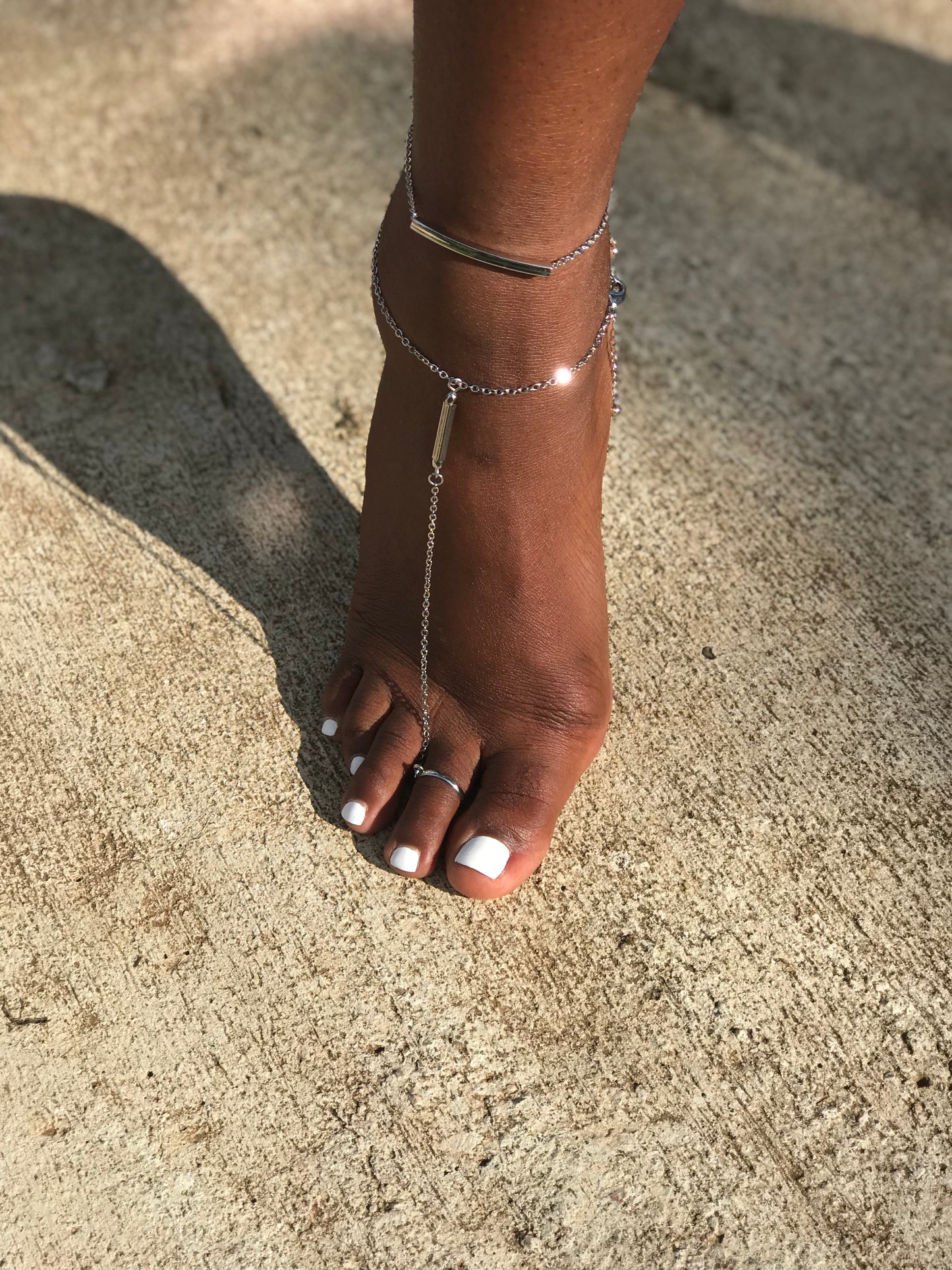 "Superficial" Layered Anklet